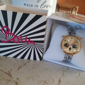 Boum Miaou Cat-Accent Ladies' Wrist Watch - NIB!!